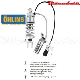 Amortisseur Ohlins ~ HO 8015 (S46HR1C1S) 