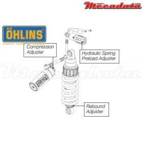 Amortisseur Ohlins ~ DU 110 (S46HR1C1S) 