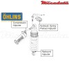 Amortisseur Ohlins ~ DU 110 (S46HR1C1S) 