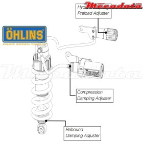 Amortisseur Ohlins ~ YA 041 (S46HR1C1S) 