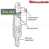 Amortisseur Ohlins ~ HA 860 (S46PR1C1) 