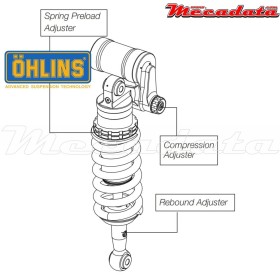 Amortisseur Ohlins ~ KT 123 (S46PR1C1) 