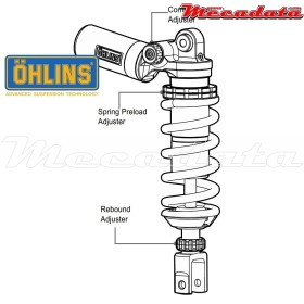 Amortisseur Ohlins ~ KA 020 Destockage (S46PR1C1) 