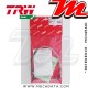 Durite de frein ~ Yamaha FZR 600 H,M,N (3HE, 3RG) 1990-1993 ~ TRW-Lucas MCH 454 H1 - Arrière 