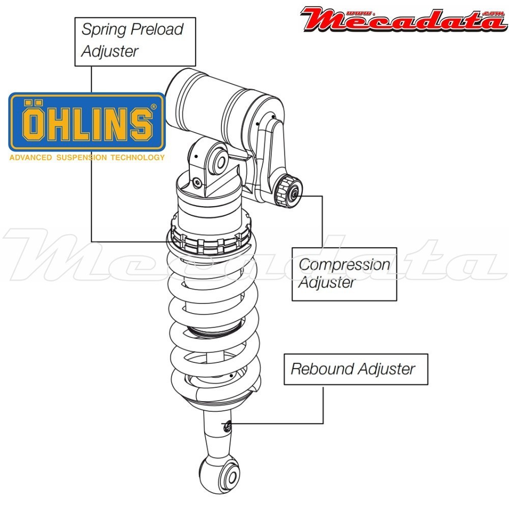 Amortisseur Ohlins ~ KT 122 (S46PR1C1) 