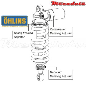 Amortisseur Ohlins ~ AP 105 (S46PR1C1) 
