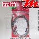 Durites de frein ~ Yamaha FJR 1300 (RP04) 2001-2002 ~ TRW-Lucas MCH 471 V2 - Avant 