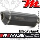 Paire de Silencieux Pot d'échappement ~ BMW K 1600 GTL 2017 - 2025 ~ REMUS Black Hawk