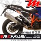 Silencieux Pot échappement ~ KTM 1290 Super Adventure R / S 2021+ ~ REMUS Remus 8 2.0