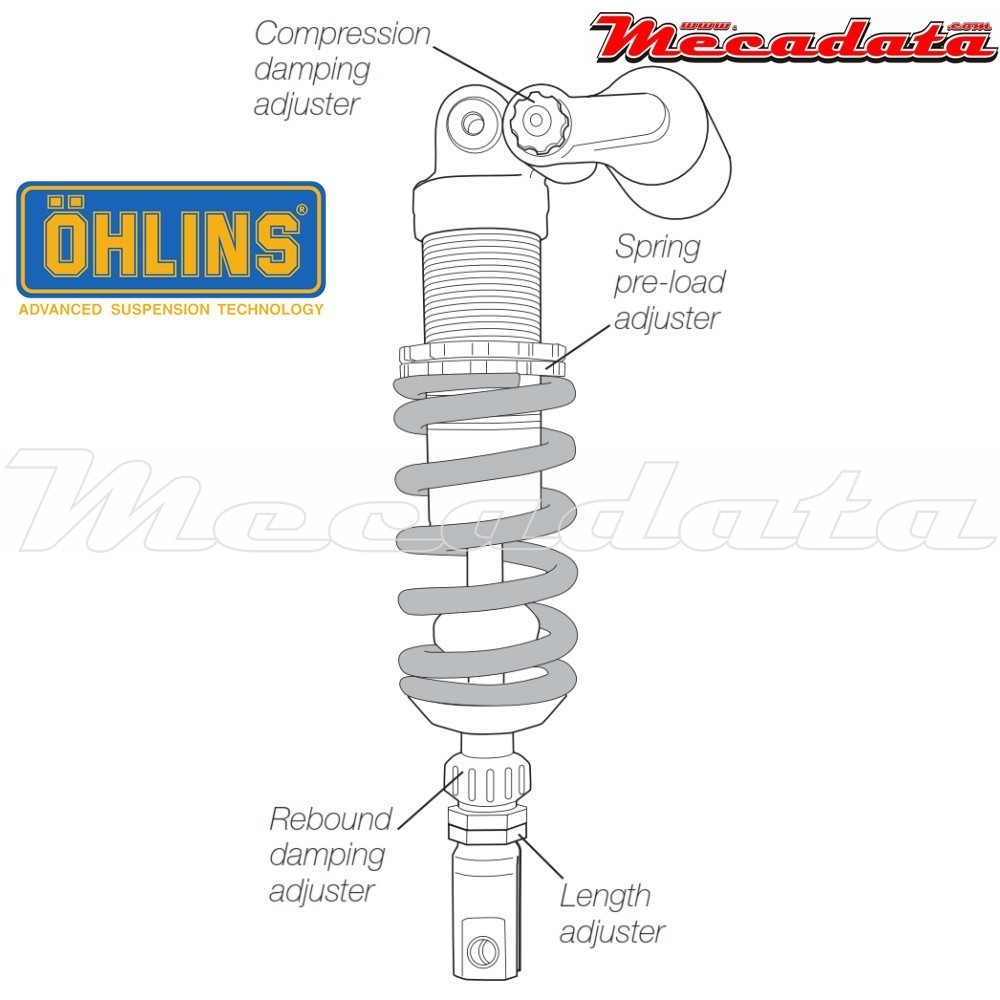Amortisseur Ohlins ~ KA 541 (S46PR1C1L) 