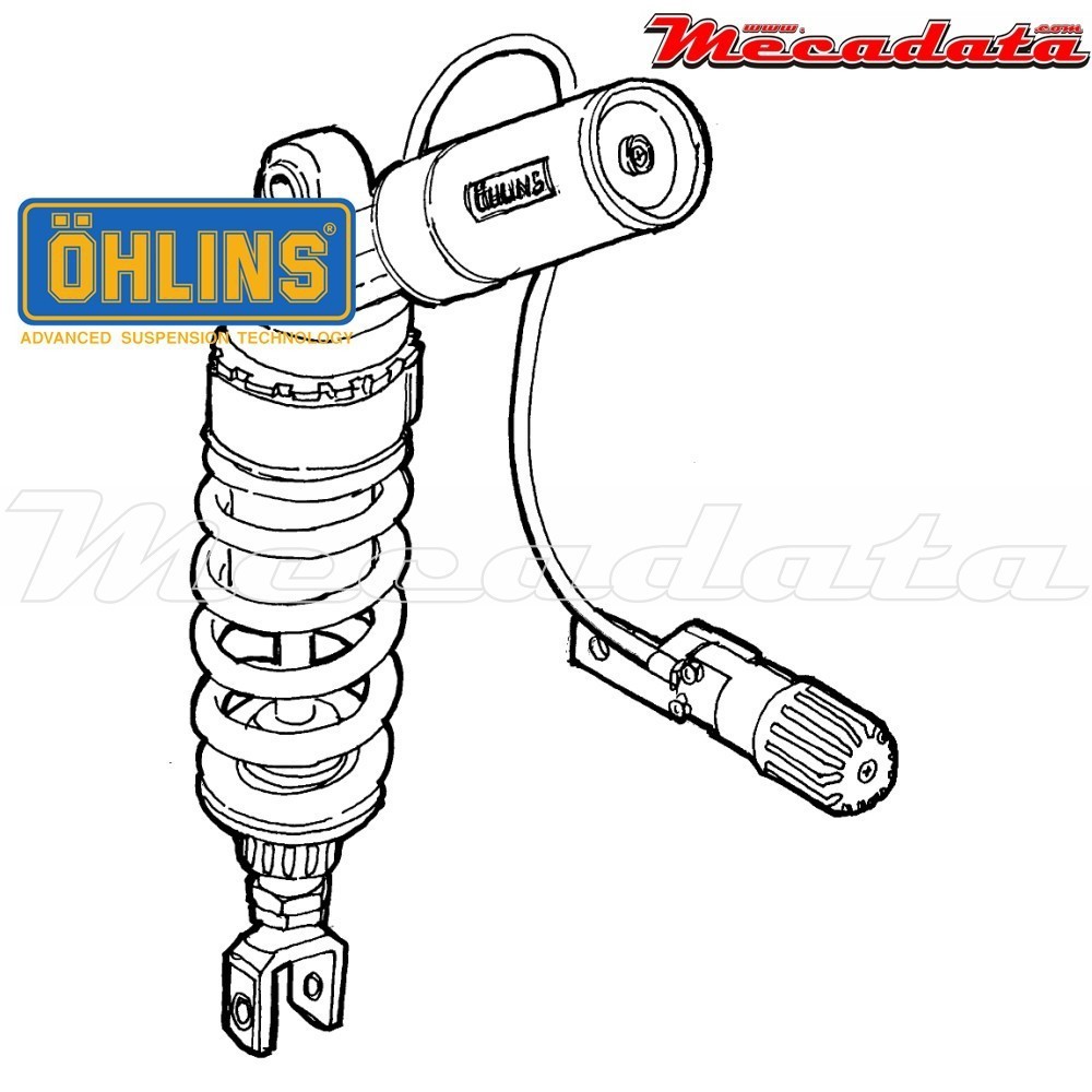Amortisseur Ohlins ~ KA 942 (S46PR1C1LS) 