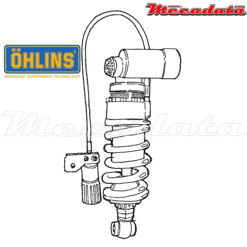 Amortisseur Ohlins ~ HO 941 (S46PR1C1LS) 