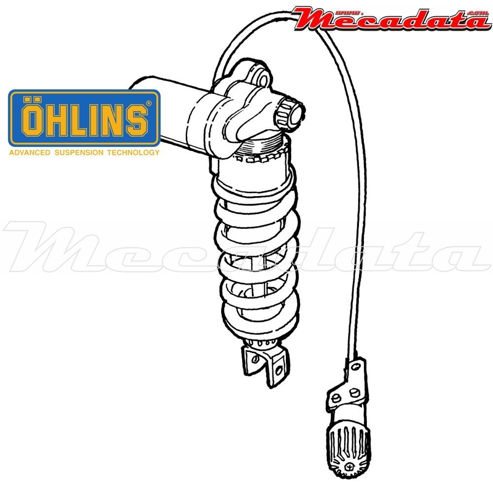 Amortisseur Ohlins ~ SU 841 (S46PR1C1S) 