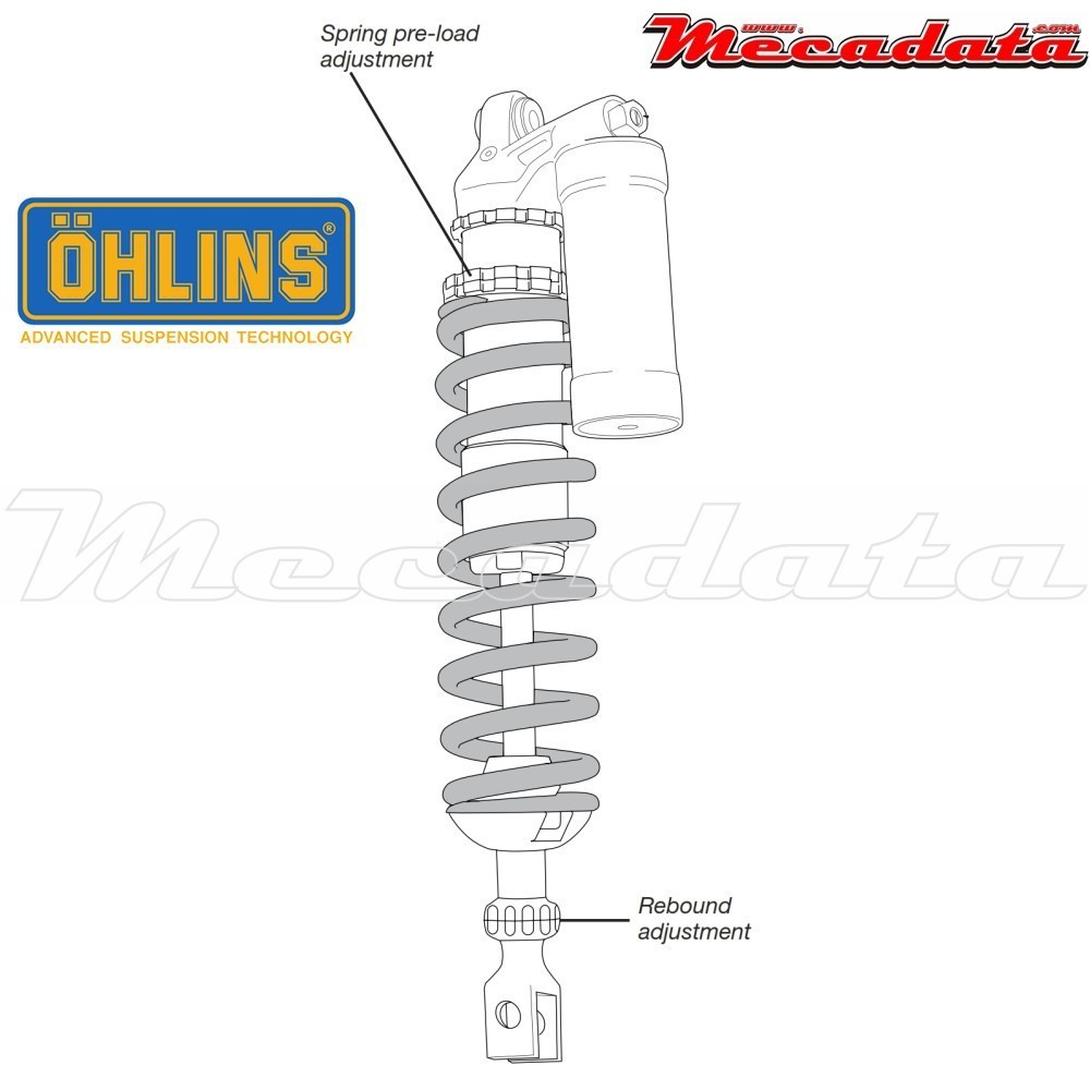 Amortisseur Ohlins ~ KA 590 (S46PR1C2) 
