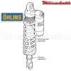 Amortisseur Ohlins ~ KA 491 (S46PR1C2) 
