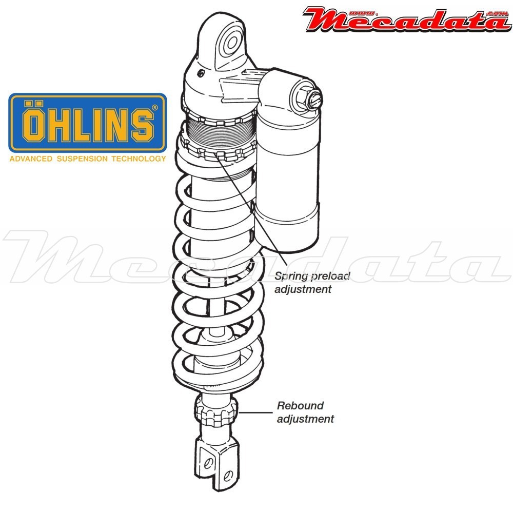 Amortisseur Ohlins ~ HO 291 (S46PR1C2) 