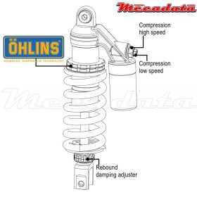 Amortisseur Ohlins ~ SU 120 (S46PR1C2) 
