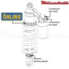 Amortisseur Ohlins ~ SU 120 (S46PR1C2) 