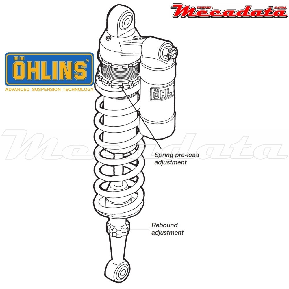 Amortisseur Ohlins ~ YA 483 (S46PR1C2) 
