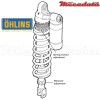 Amortisseur Ohlins ~ SU 392 (S46PR1C2) 