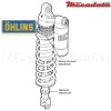 Amortisseur Ohlins ~ SU 493 (S46PR1C2) 