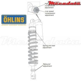 Amortisseur Ohlins ~ SU 590 (S46PR1C2) 
