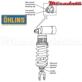 Amortisseur Ohlins ~ SU 202 (S46PR1C2L) 