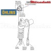 Amortisseur Ohlins ~ HO 204 (S46PR1C2LS) 