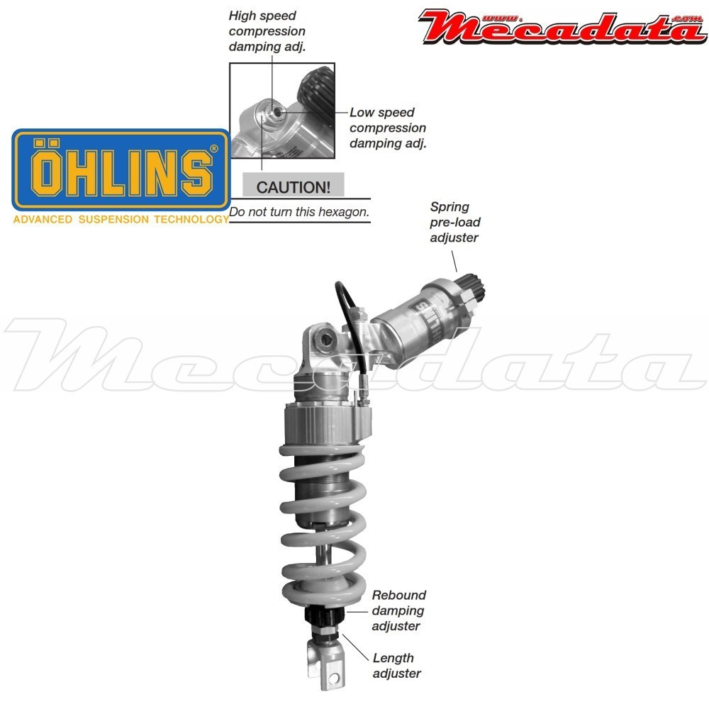 Amortisseur Ohlins ~ HO 347 (S46PR1C2LS) 