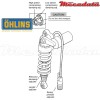 Amortisseur Ohlins ~ HO 202 (S46PR1C2LS) 