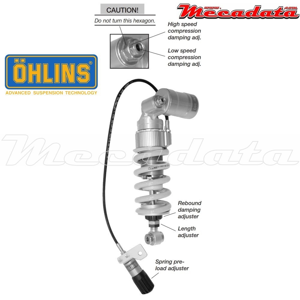 Amortisseur Ohlins ~ SU 406 (S46PR1C2LS) 