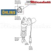 Amortisseur Ohlins ~ SU 153 (S46PR1C2LS) 