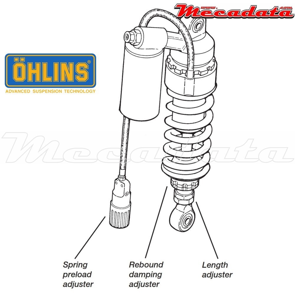 Amortisseur Ohlins ~ YA 204 (S46PR1C2LS) 