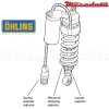 Amortisseur Ohlins ~ YA 204 (S46PR1C2LS) 