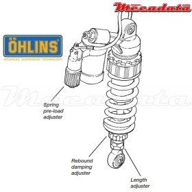 Amortisseur Ohlins ~ YA 343 (S46PR1C2LS) 