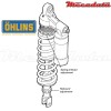 Amortisseur Ohlins ~ KT 295 (S46PR1C2Q1) 