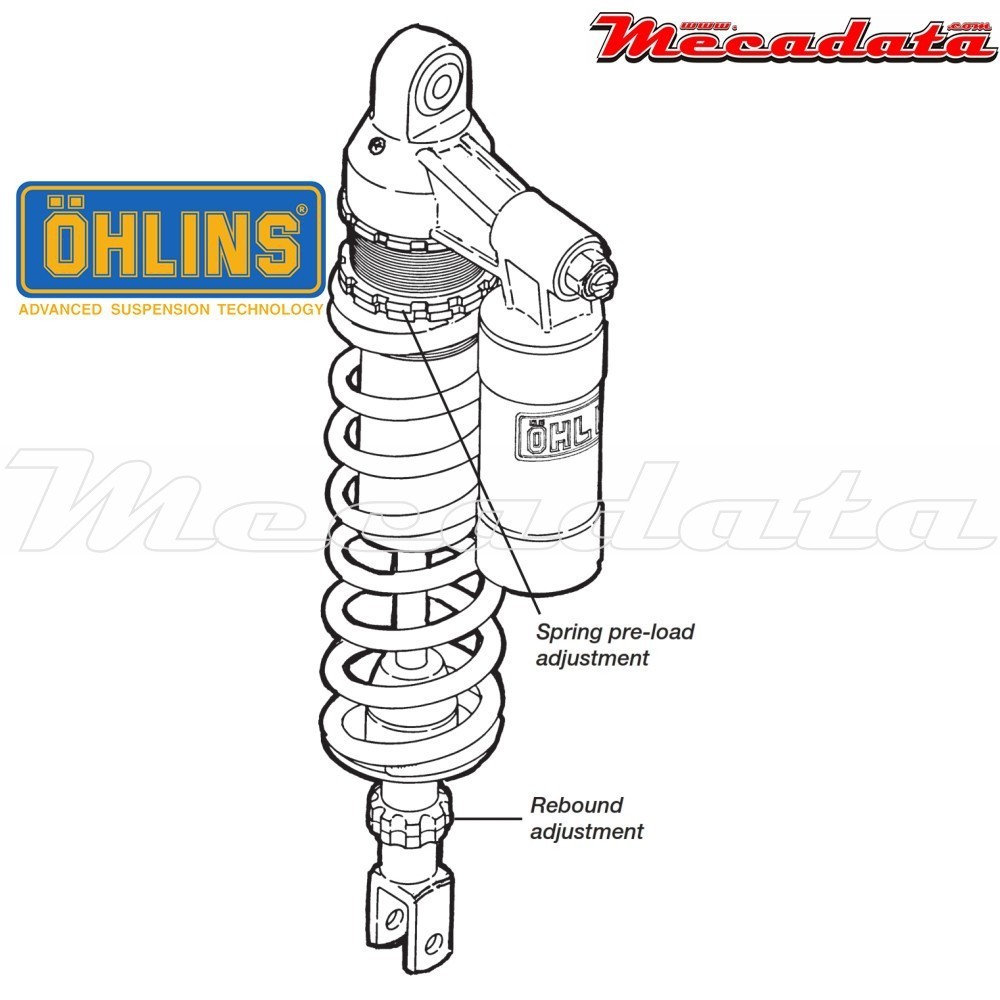 Amortisseur Ohlins ~ KT 594 (S46PR1C2Q1) 