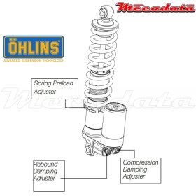Amortisseur Ohlins ~ KT 1397 (T30PR1C1) 