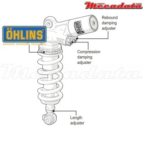 Amortisseur Ohlins ~ HO 358 (T36PR1C1L) 