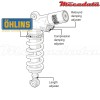 Amortisseur Ohlins ~ HO 358 (T36PR1C1L) 