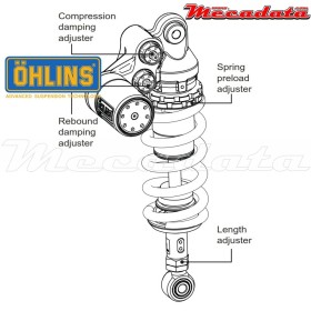 Amortisseur Ohlins ~ YA 416 (T36PR1C1L) 