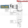 Amortisseur Ohlins ~ KA 105 (T36PR1C1L) 