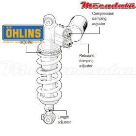 Amortisseur Ohlins ~ SU 357 (T36PR1C1L) 