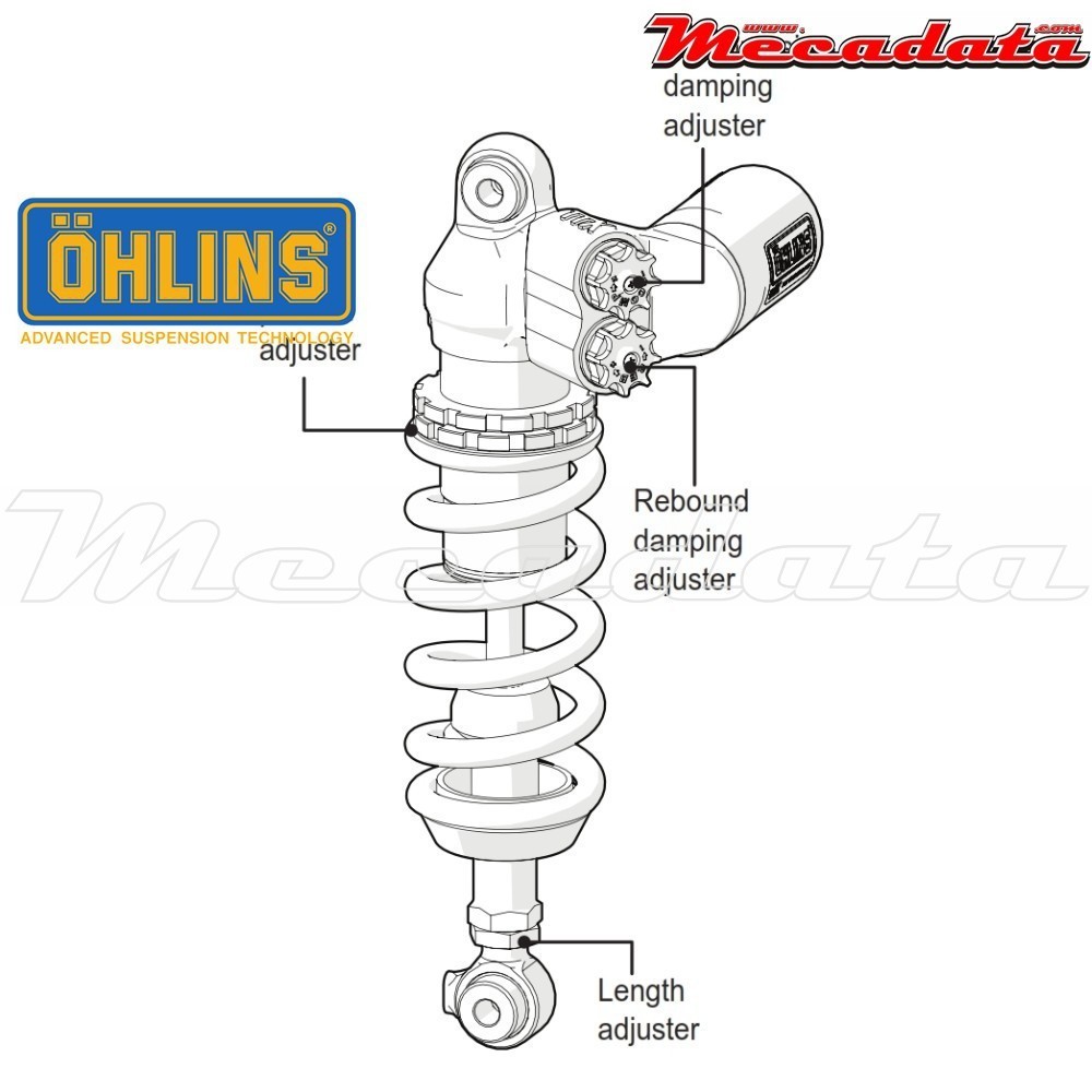 Amortisseur Ohlins ~ SU 358 (T36PR1C1L) 