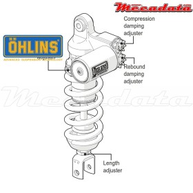 Amortisseur Ohlins ~ BM 358 (T36PR1C1L) 