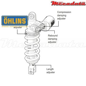 Amortisseur Ohlins ~ YA 358 (T36PR1C1L) 