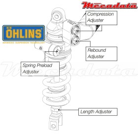 Amortisseur Ohlins ~ SU 789 (T36PR1C1LB) 