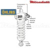 Amortisseur Ohlins ~ AP 466 (T36PR1C1LB) 