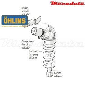 Amortisseur Ohlins ~ HO 360 (T36PR1C1LS) 