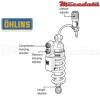 Amortisseur Ohlins ~ KA 364 (T36PR1C1LS) 